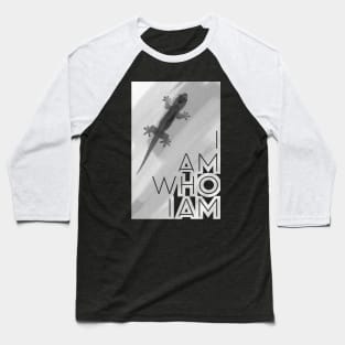 I am who I am (in black) Baseball T-Shirt